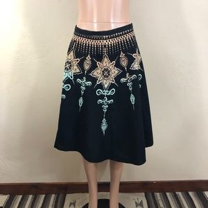 Angie Mandala Midi Skirt ~ M